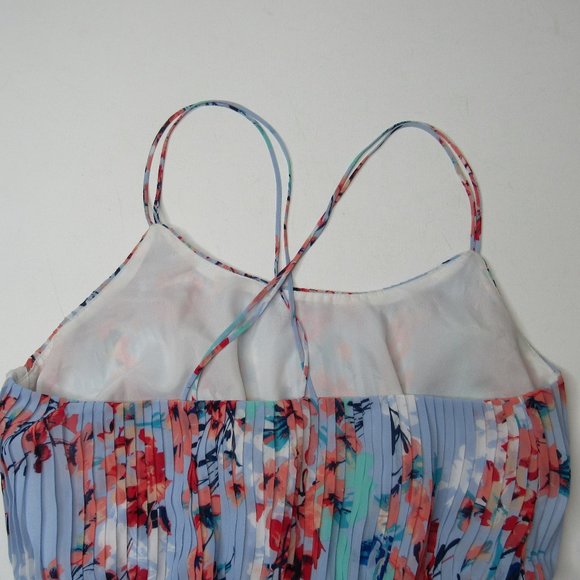 Forever 21 Summer Floral Crisscross Straps Dress - Picture 3 of 8